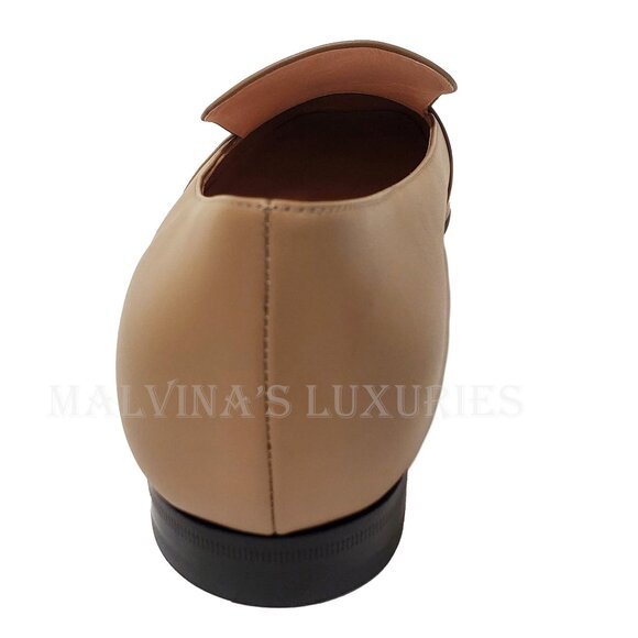 GUCCI SHOES MIRO SOFT HORSEBIT TAN LEATHER LOAFERS FLATS sz 41 11 - Picture 8 of 15